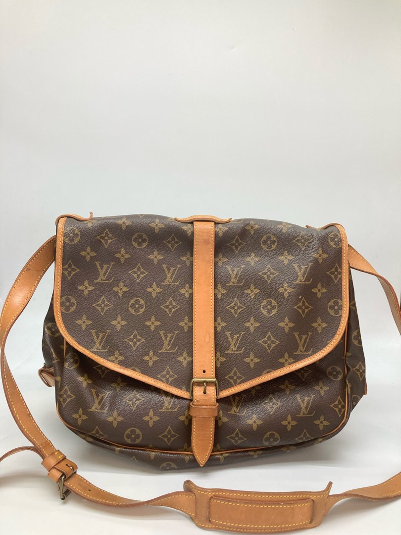 Authentic Louis Vuitton Saumur 35, Luxury, Bags & Wallets on Carousell