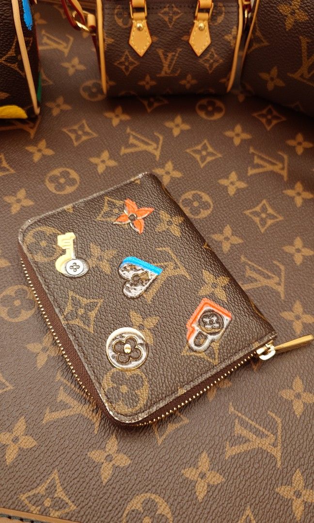 Louis Vuitton Limited Edition Love Lock Zippy Coin Wallet