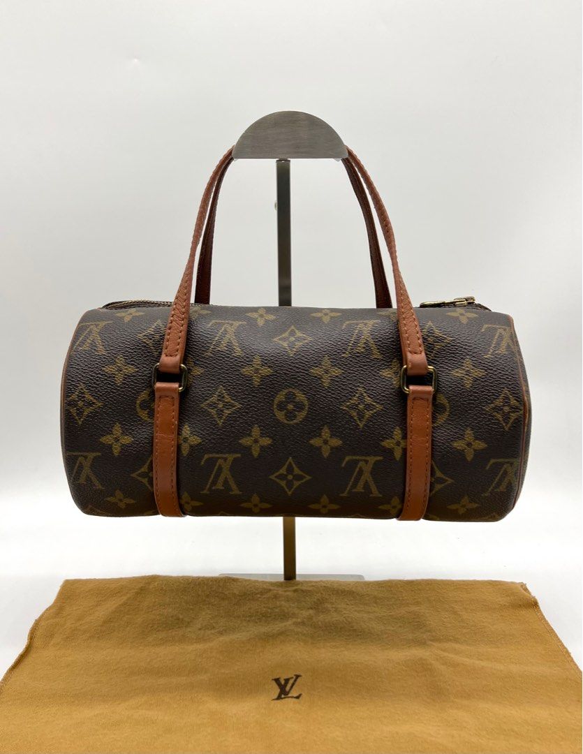 Louis Vuitton Papillon 26 Brown Canvas Handbag (Pre-Owned)