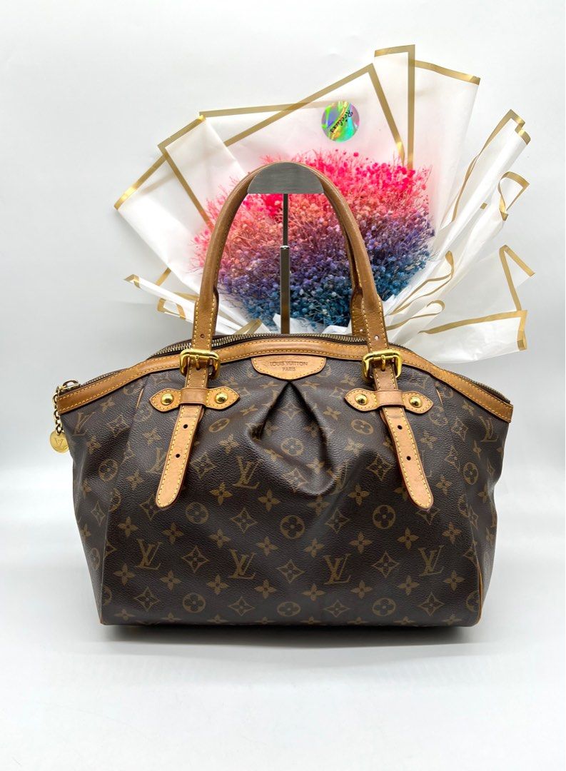 LV Tivoli Damier MM two way bag, Luxury, Bags & Wallets on Carousell
