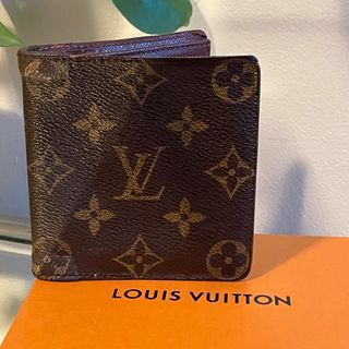 New Louis Vuitton Multiple Wallet Damier Onyx Vachetta Leather