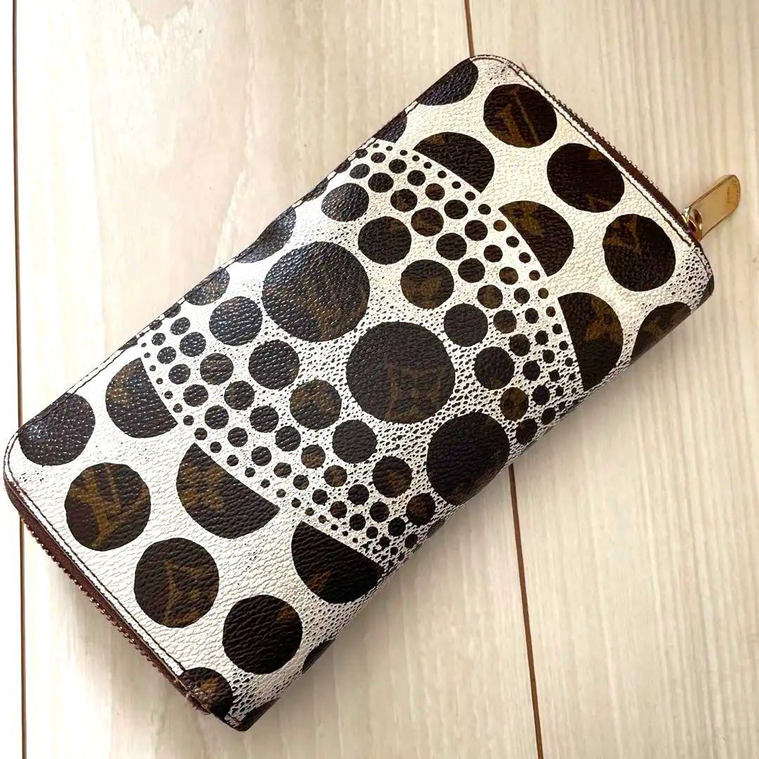 LOUIS VUITTON Yayoi Kusama Collaboration Long Wallet, Luxury, Bags