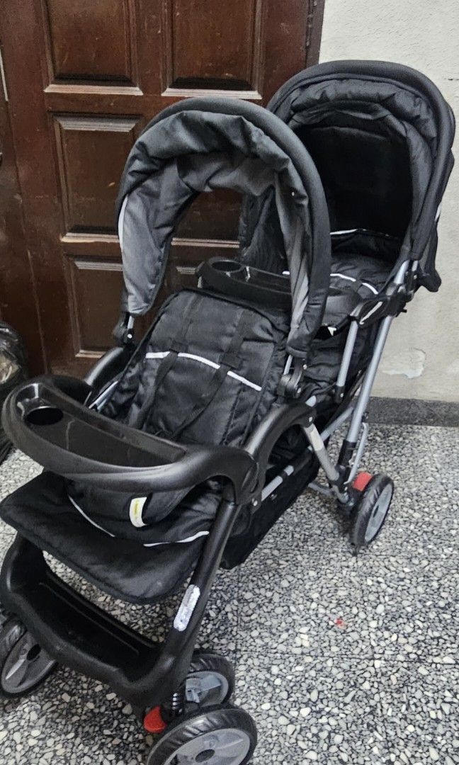 Mamakiddies tandem stroller top