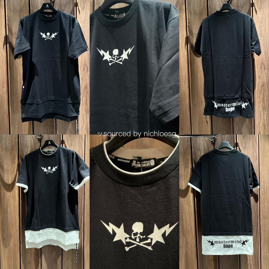 Mastermind Bape Relaxed Tee 【BAPE X MMJ】 LOGO RELAXED FIT TEE