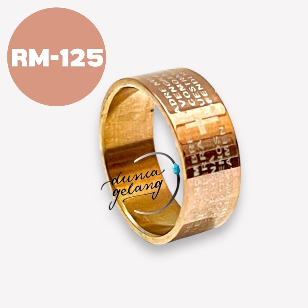 Women's lord's prayer clearance ring