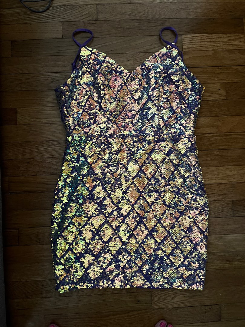 Mermaid sequin dress, Women's Fashion, Dresses & Sets, Dresses on Carousell