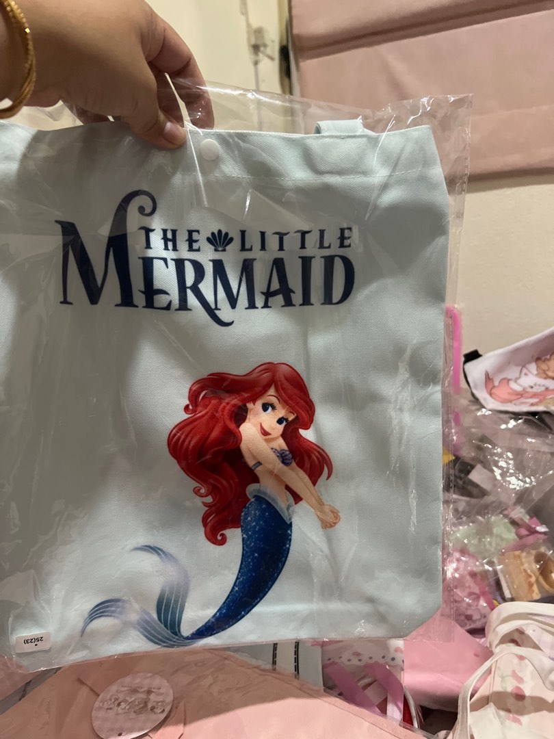 Mermaid clearance plastic tote
