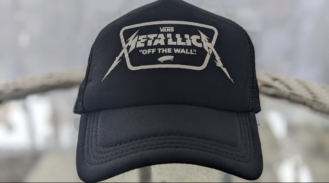 METALLICA X VANS Trucker hat, Men's Fashion, Watches & Accessories, Cap ...