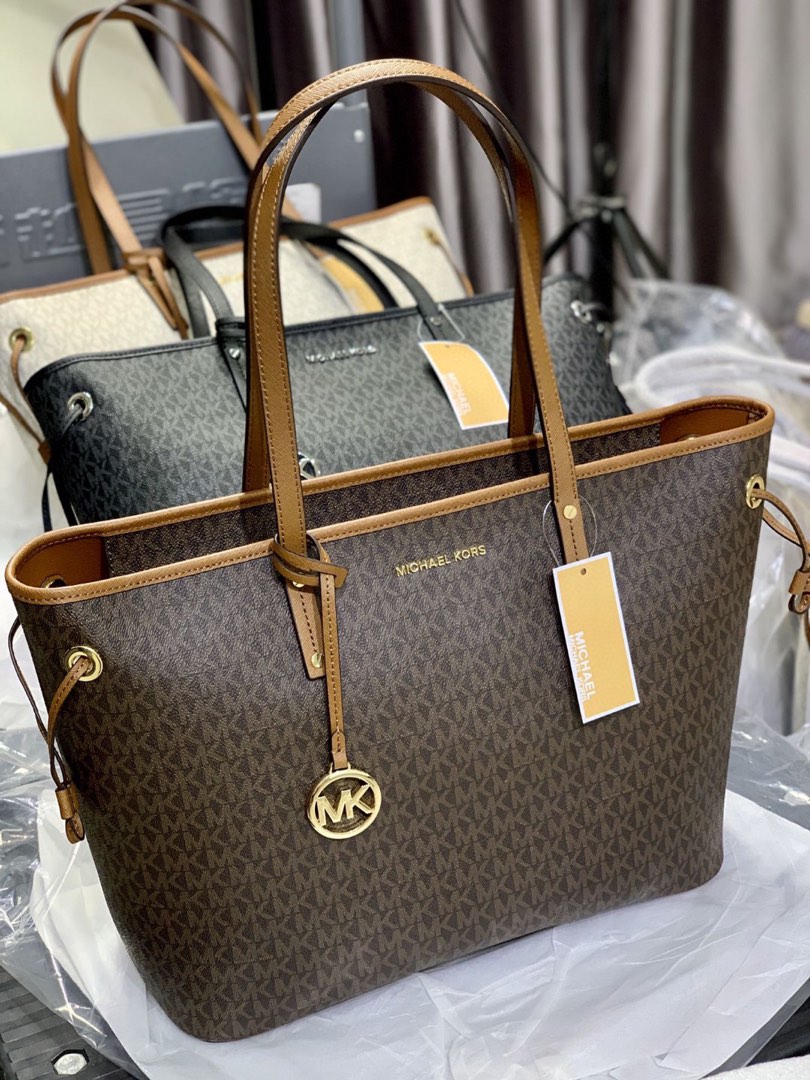 Michael kors pvc tote sales