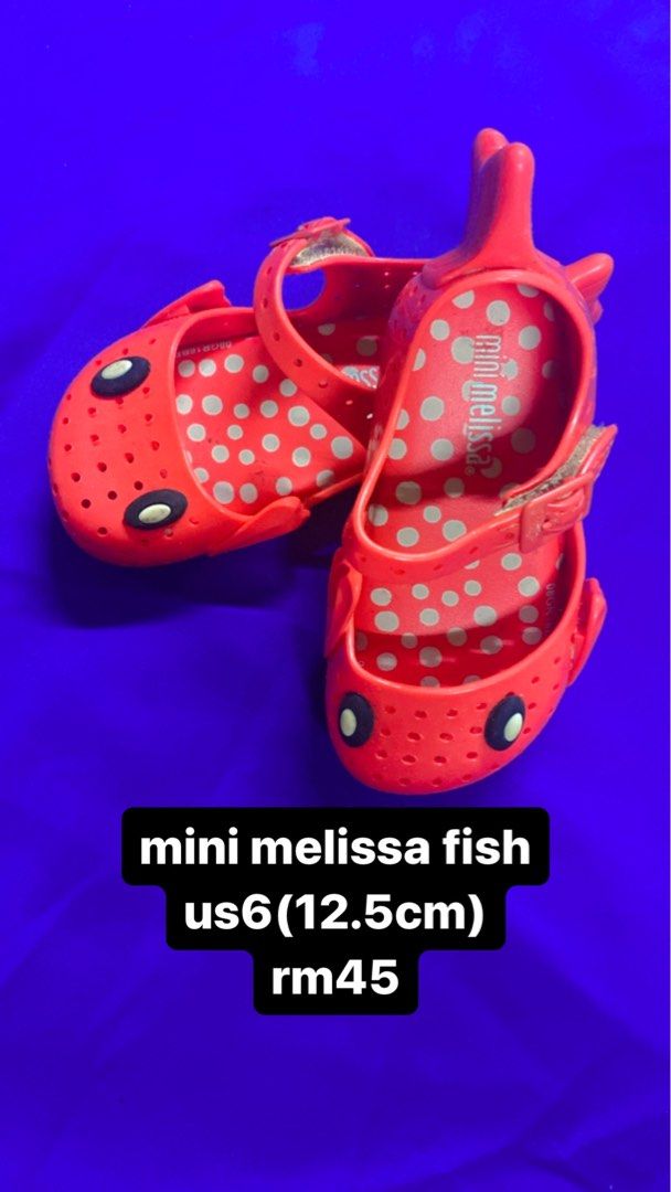Mini melissa fish shoes store