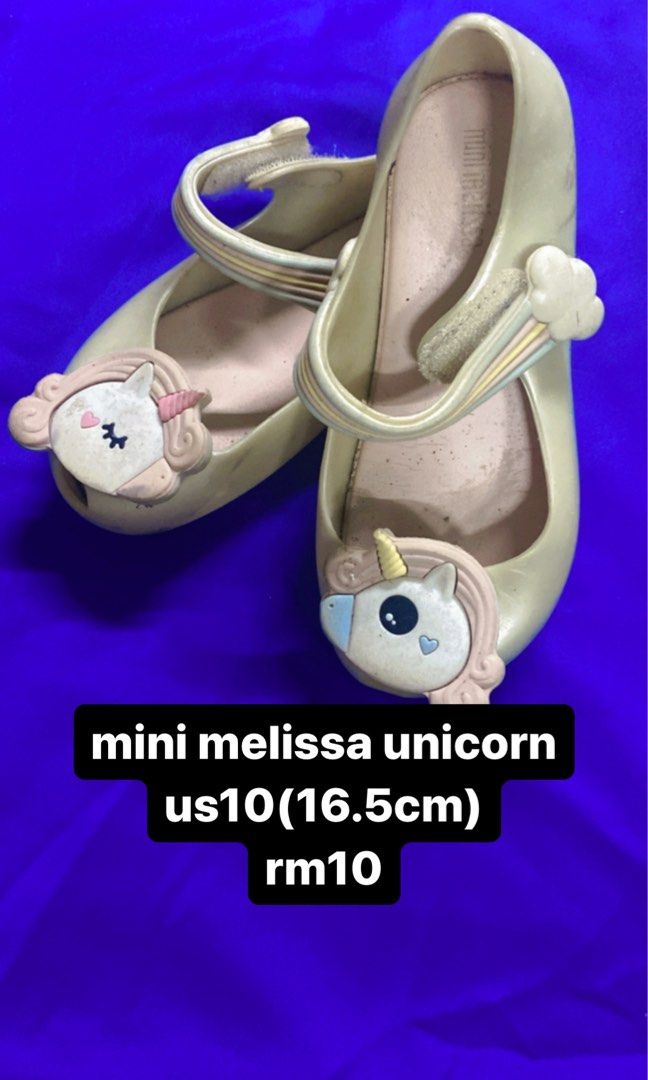 MINI MELISSA UNICORN us10 16.5cm Babies Kids Babies Kids