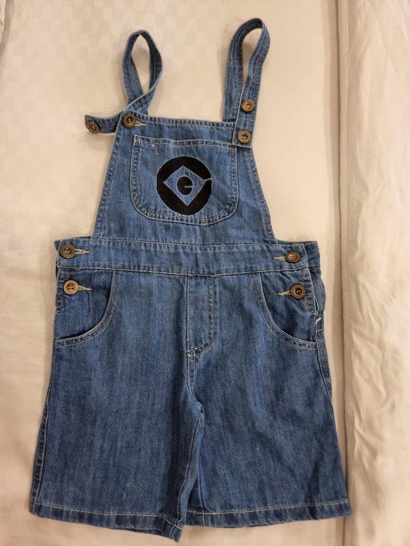 minion overalls for kids