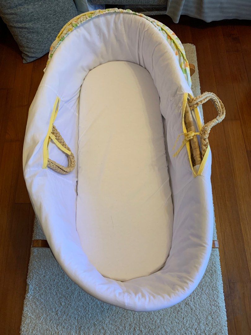 Moses Basket with rocking stand, Babies & Kids, Baby Nursery & Kids