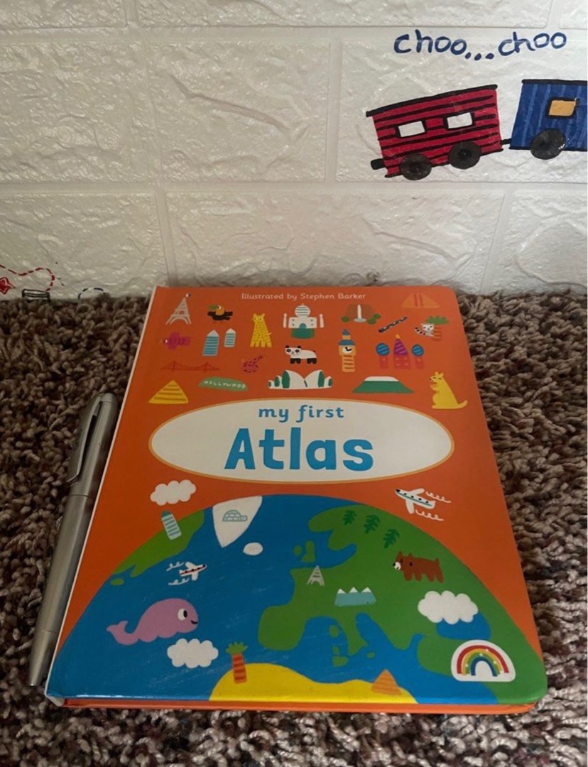 My First Atlas Hobbies And Toys Books And Magazines Childrens Books On