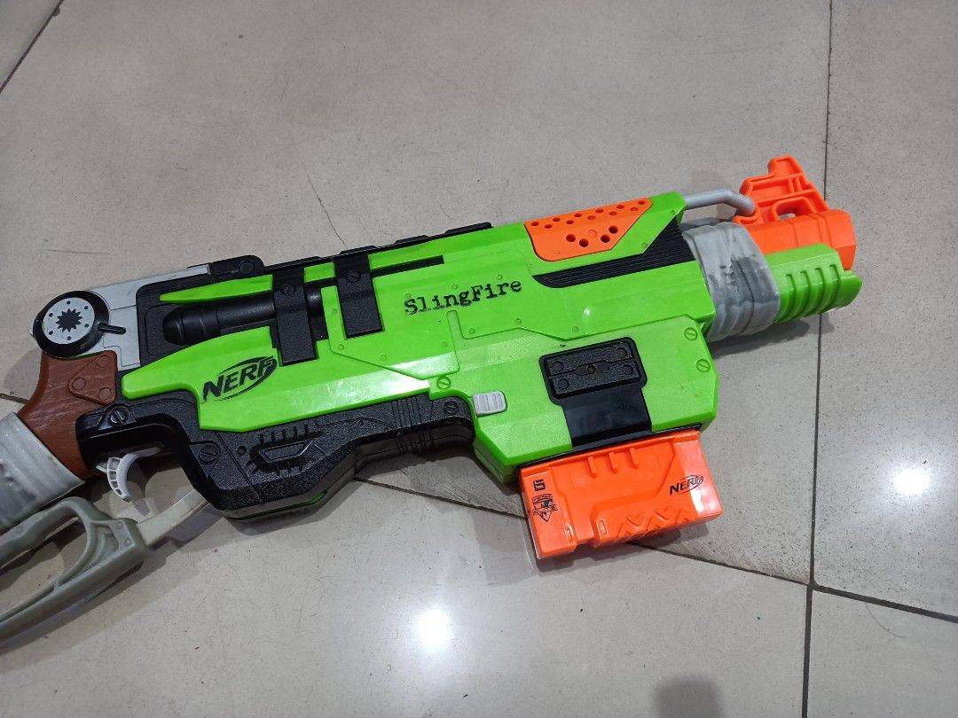 Nerf zombie strike Toys Collectibles Mainan di Carousell