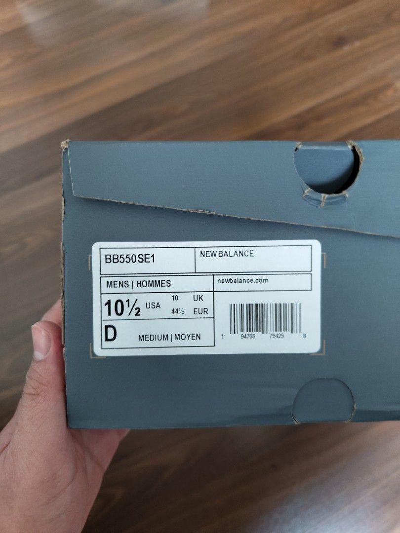 New Balance 550 BB550SE1 Men s Fashion Footwear Sneakers on Carousell