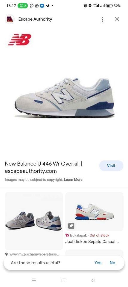 New balance top 446 wr