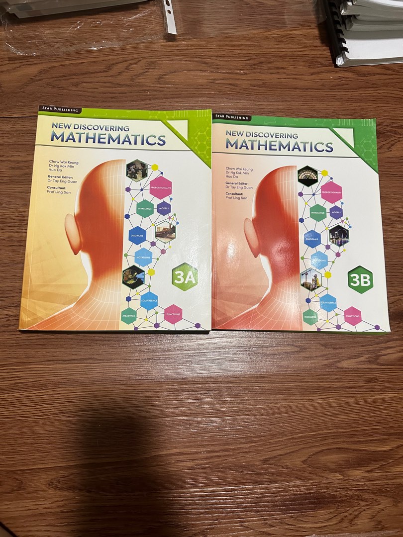 New Discovering Mathematics 3A and 3B, Hobbies & Toys, Books ...