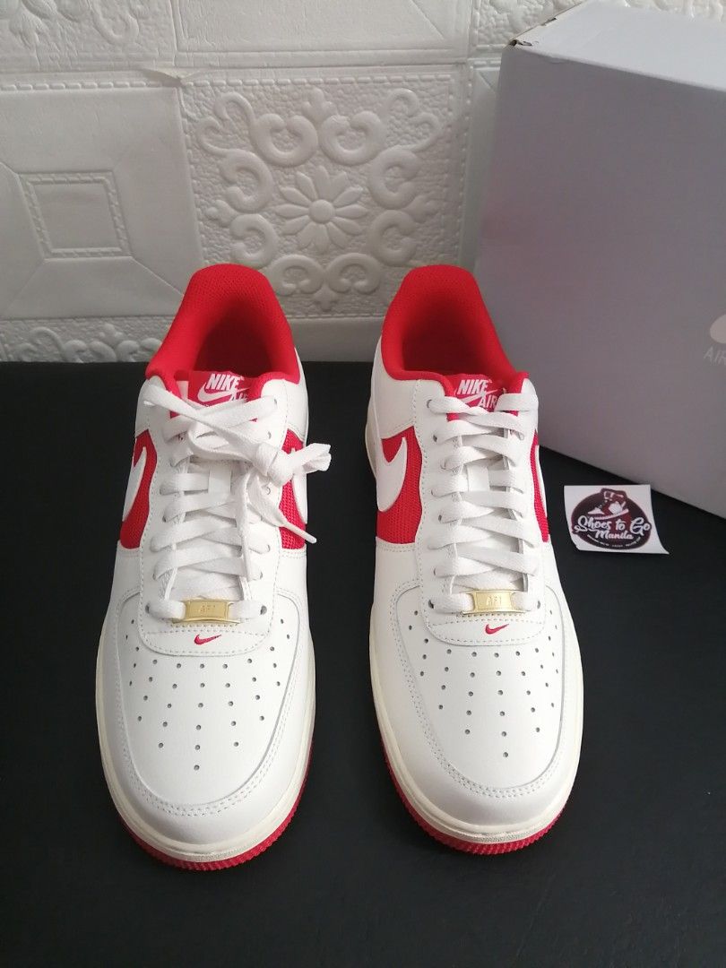 mens air force 1 red