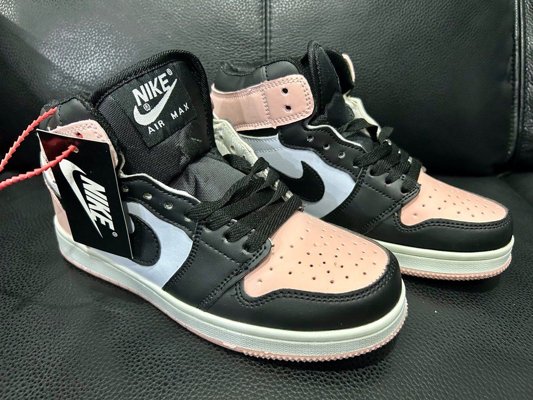 Air jordan 1 cheap pink and black