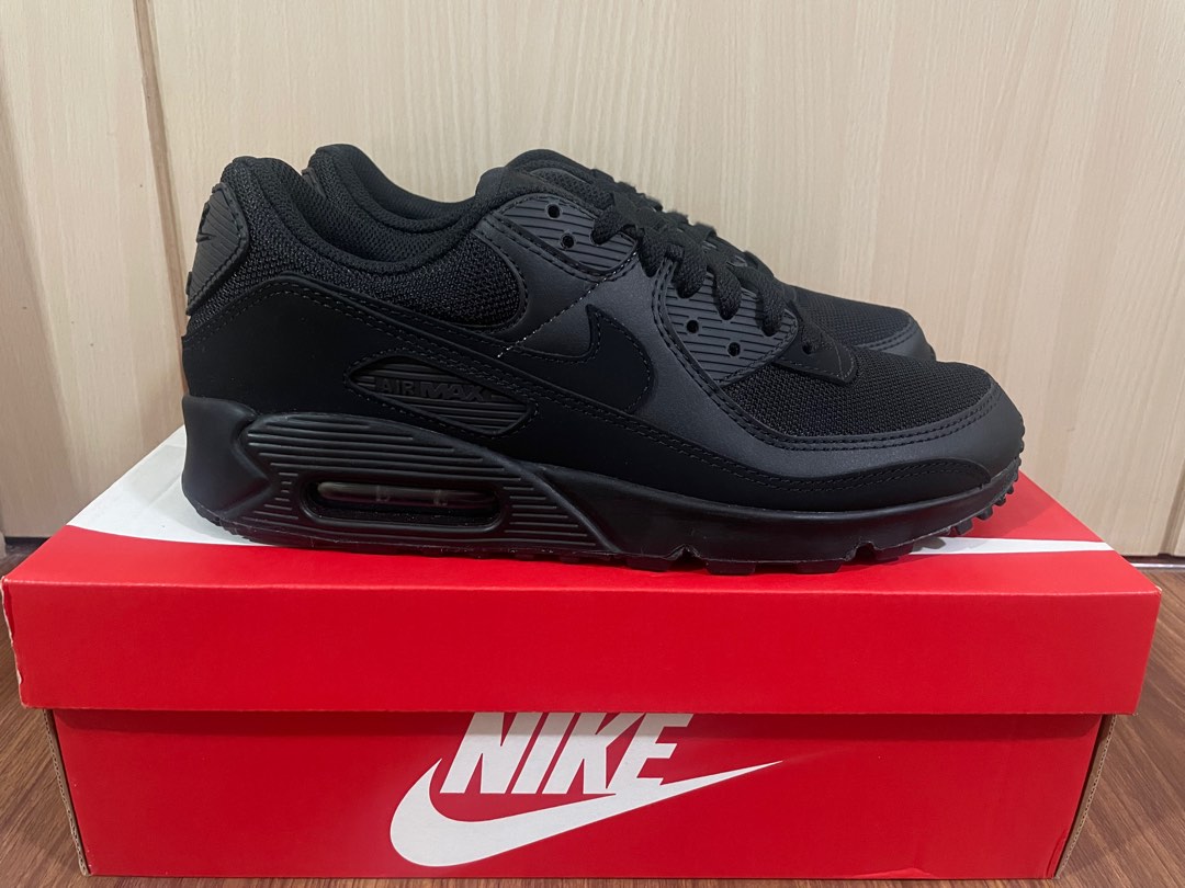 Nike Air Max 90 LTR Men’s Shoes – Triple Black main image 0