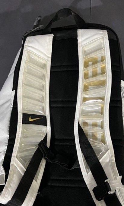 Purple nike elite backpack top