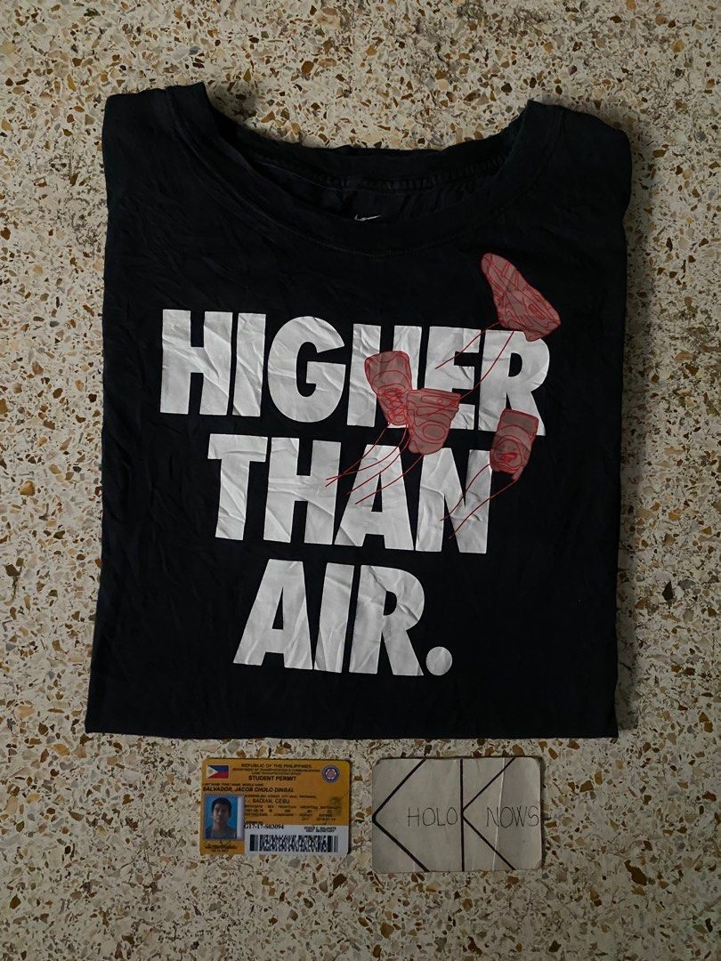 Nike Higher Than Air T Shirt Men s Fashion Tops Sets Tshirts