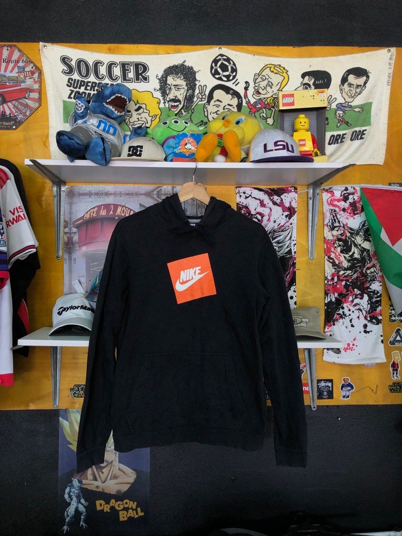 Nike orange box hoodie store