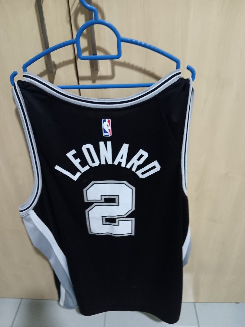 NIKE SPURS NBA KAWHI LEONARD 2 SWINGMAN BASKETBALL JERSEY