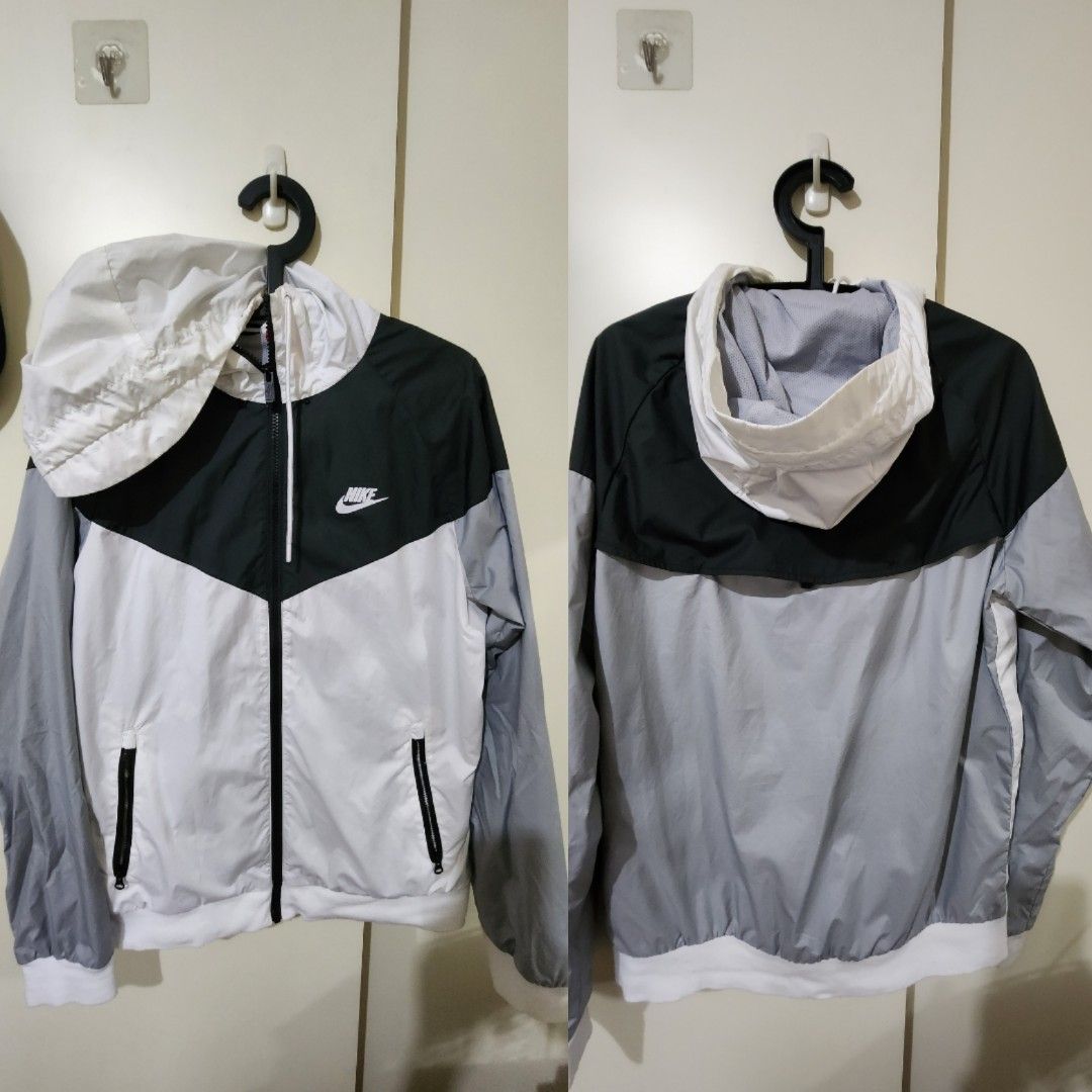 White mens shop nike windbreaker