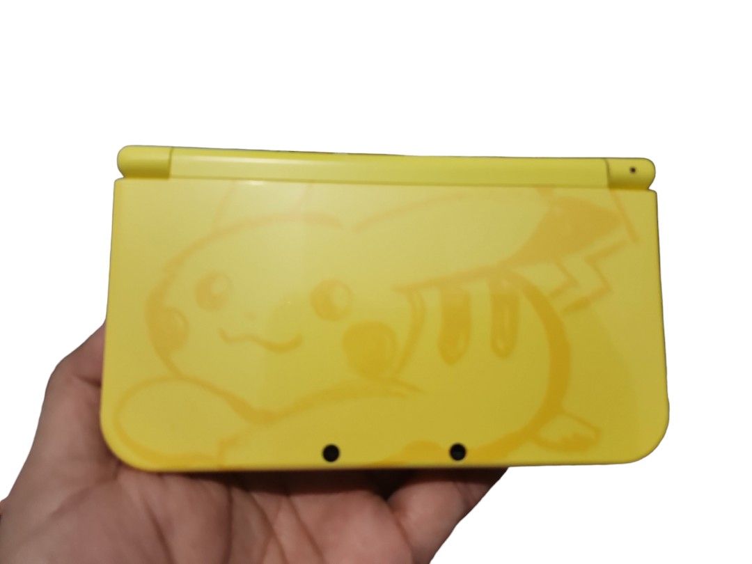 Nintendo 3DS XL (Category: Nintendo) located in Manila. Submitted by kadoodtv (Listing ID 1259435346, Image 1). Description: New Nintendo 3ds XL Picachu Edition Very seldomly Used free 2 pokemon Games With Carrying Case free Never Modified all Stock , perfectly working and in Very Good Condition.