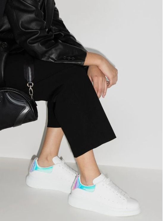 Alexander mcqueen sneakers holographic on sale