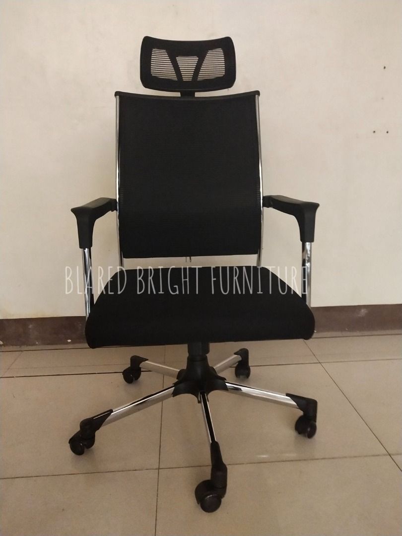 Office Furniture Partition | High Back Chair Mesh, Furniture & Home ...