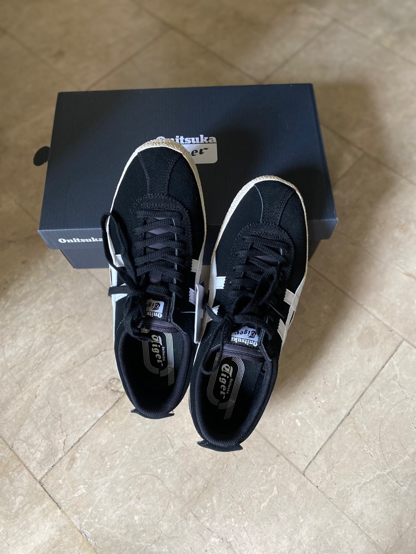 Onitsuka Tiger Delegation black, Women's Fashion, Footwear, Sneakers on ...