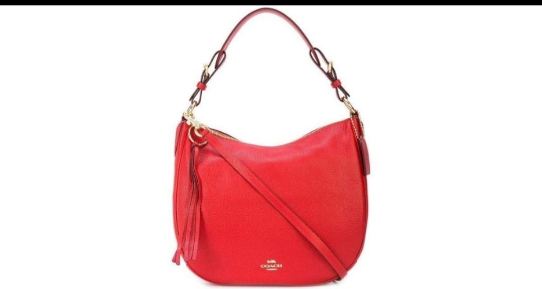 Coach sutton pebbled leather hobo bag hotsell