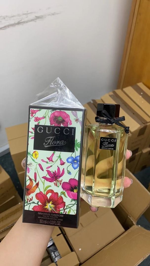 Gucci flora tuberose 100ml new arrivals