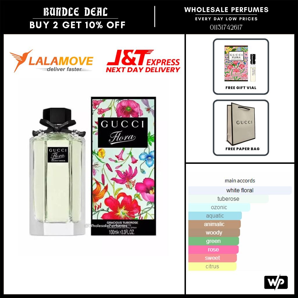 Gucci tuberose 100ml cheap