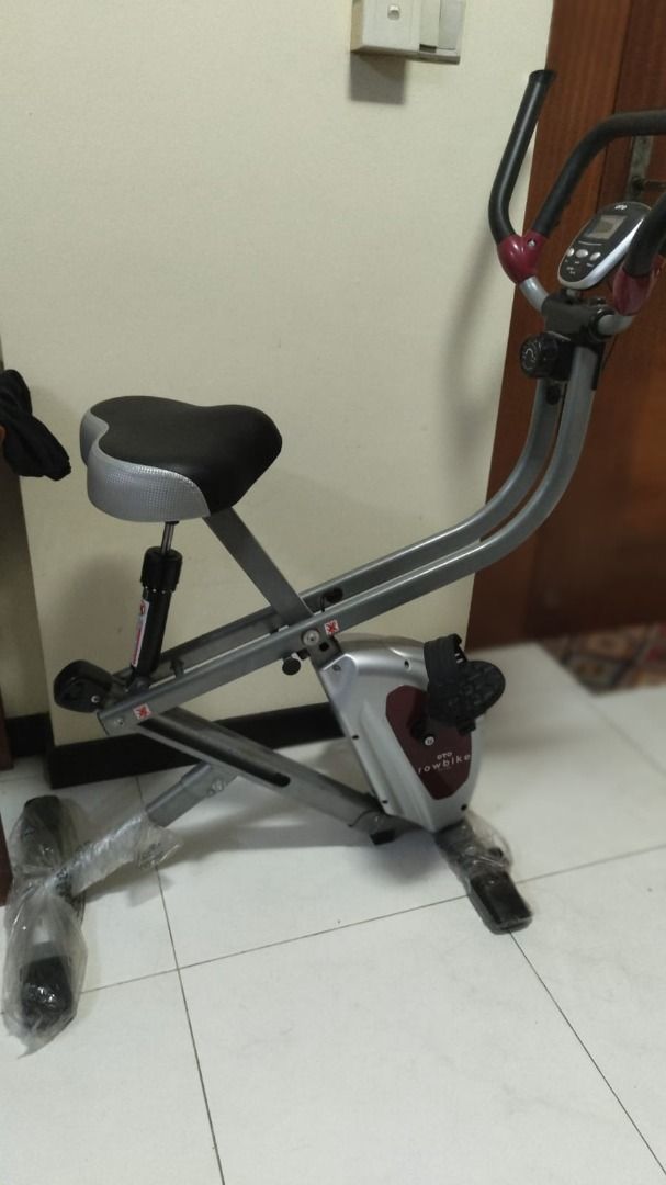 Dual online exercise bike