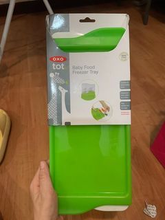 OXO Tot Baby Food Freezer Tray with Cover ( oxotot toddler infant storage weaning ice cubes lid )
