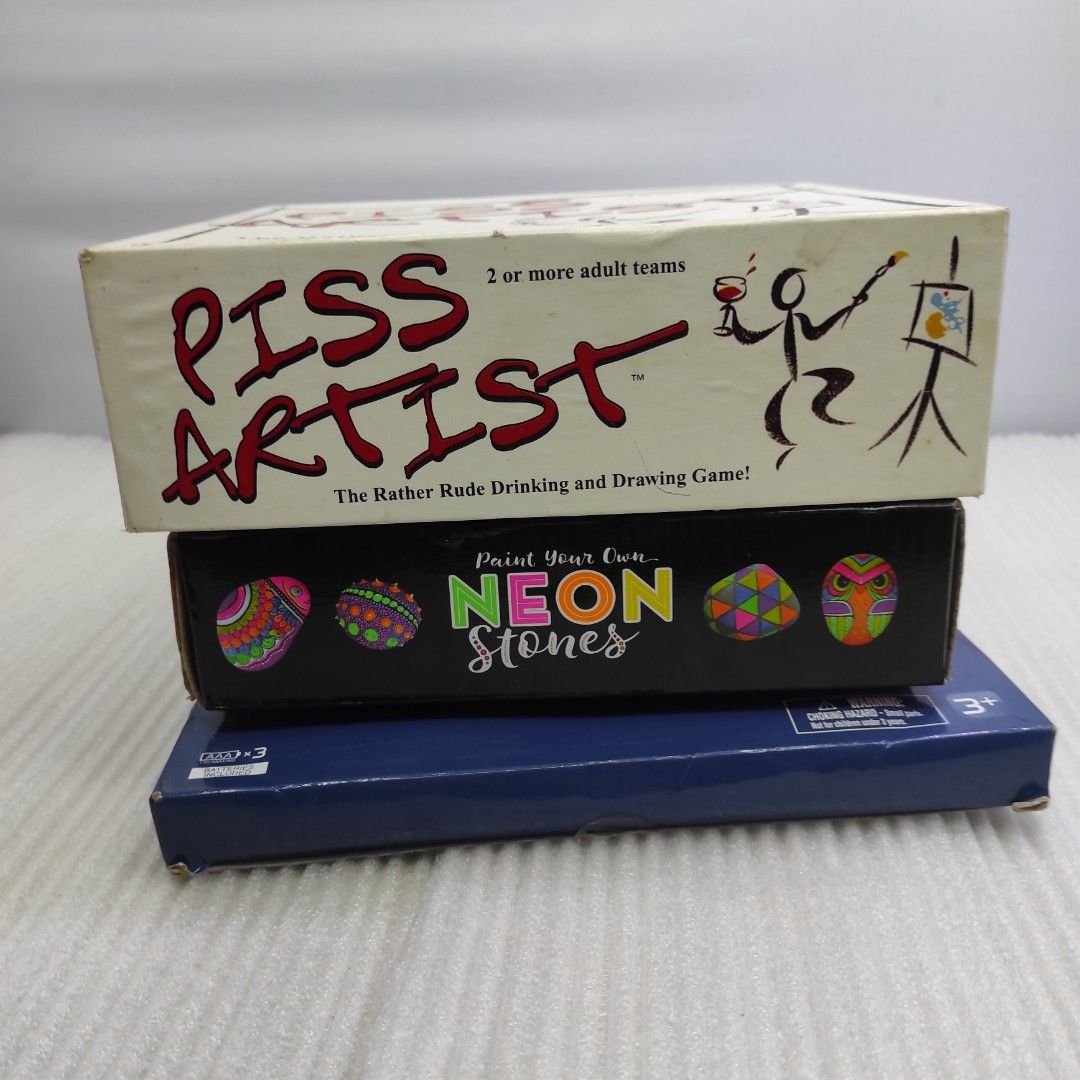 Paint your own Neon Stone, Piss Artist , and Flashpad Air Game Kit 275 ...