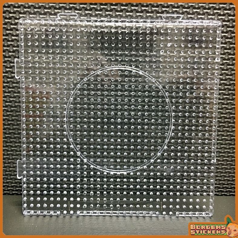Perler Beads Peg Board 5mm Square Interlock / Circle / Heart / Star set ...