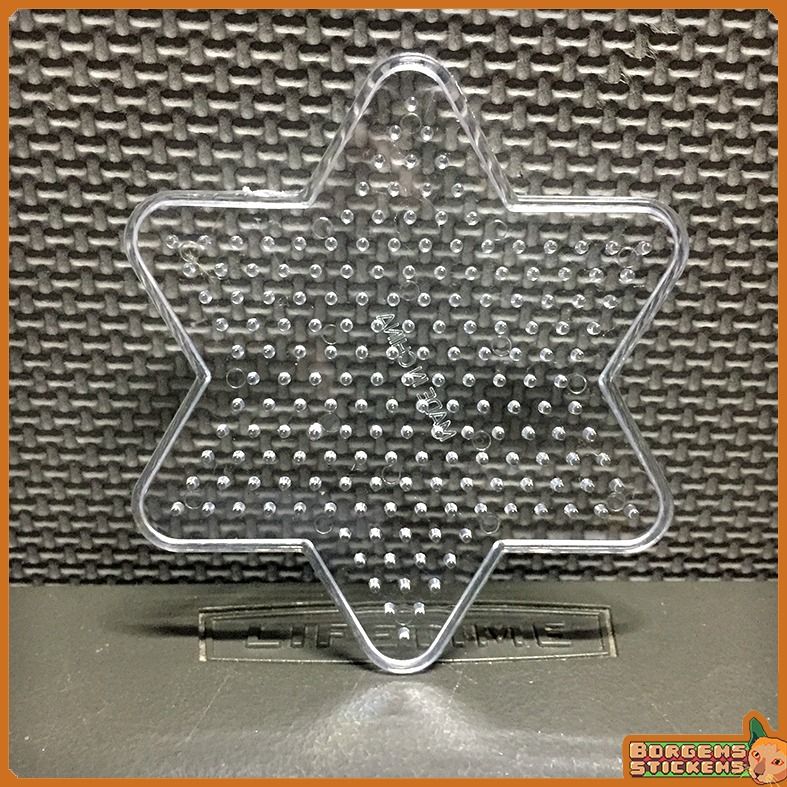 Perler Beads Peg Board 5mm Square Interlock / Circle / Heart / Star set ...