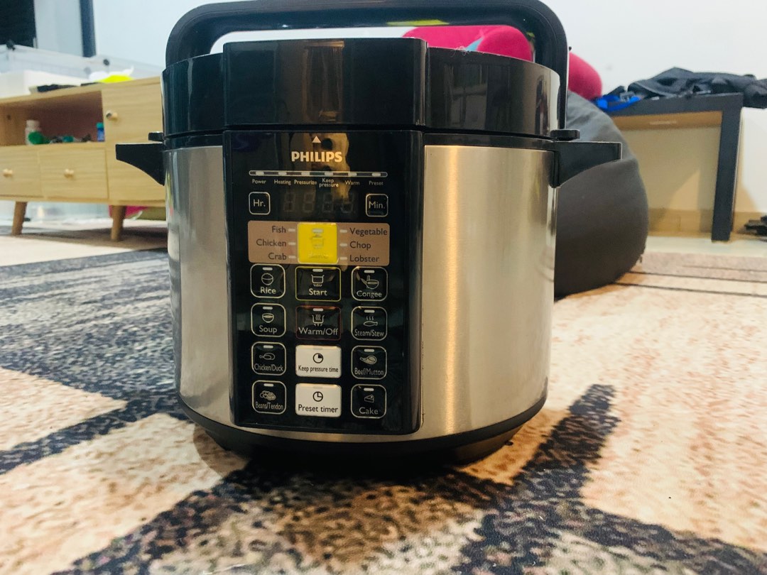 Philips electric pressure cooker 5L, TV & Home Appliances, Kitchen