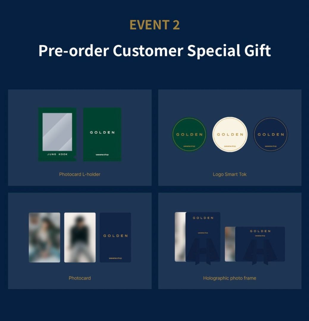 PO] BTS Jungkook Golden Album (Weverse Shop Global), Hobbies & Toys,  Collectibles & Memorabilia, K-Wave on Carousell
