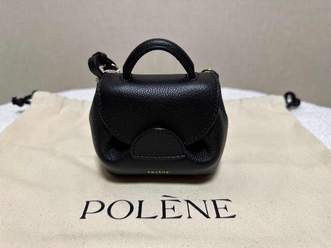 Polene Un Micro in Black (Category: Luxury Bags & Wallets) located in Dipolog. Submitted by srucloset (Listing ID 1259331655, Image 2). Description: Polene Un Micro in Black -Brand new -Fresh from Paris -Italian full grain calf leather -100% cotton lining -With dust bag and paper bag -box is still in transit via sea cargo as it wouldn’t fit in our luggages anymore. Will send box when it arrives here in the PH :).