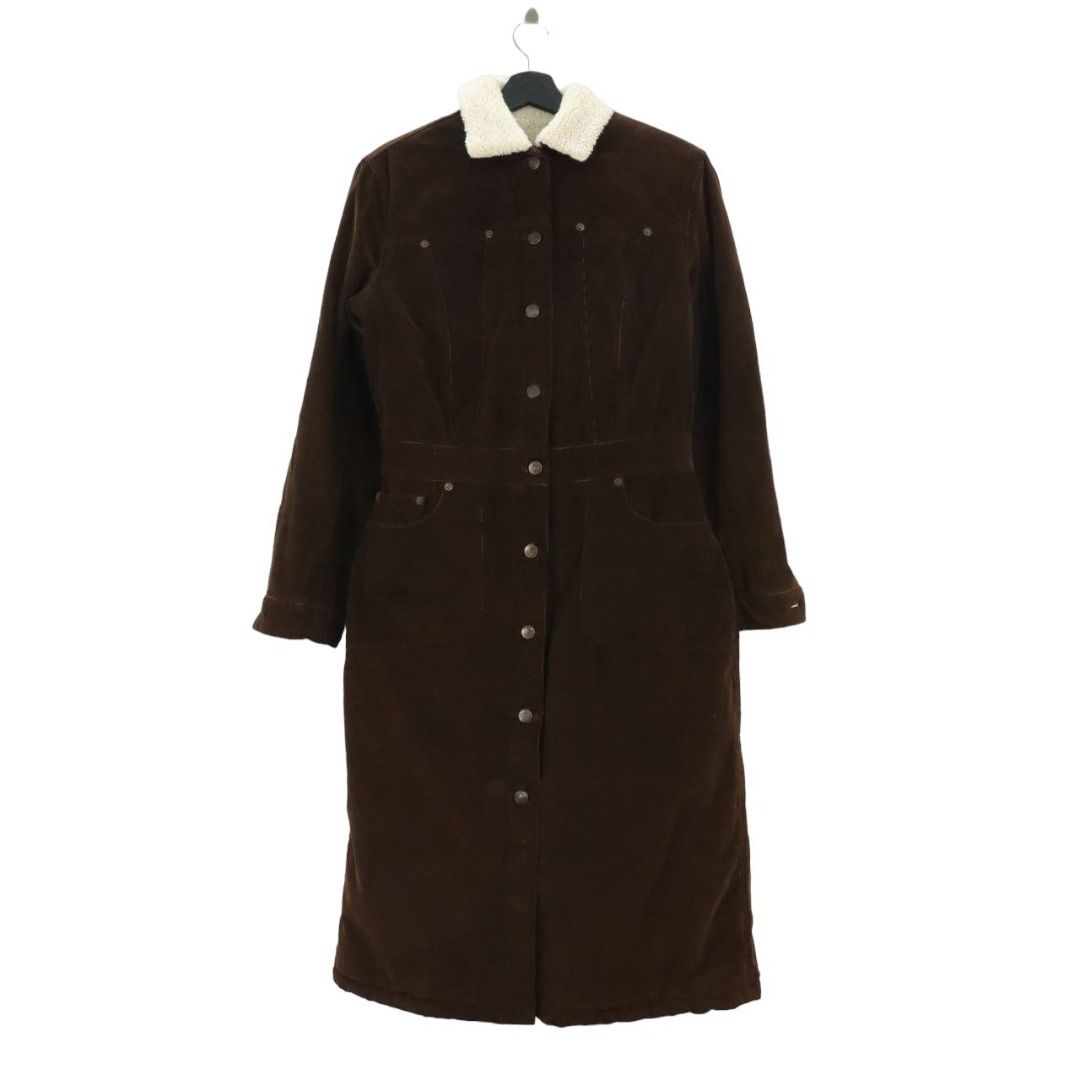 Button up shop winter coats