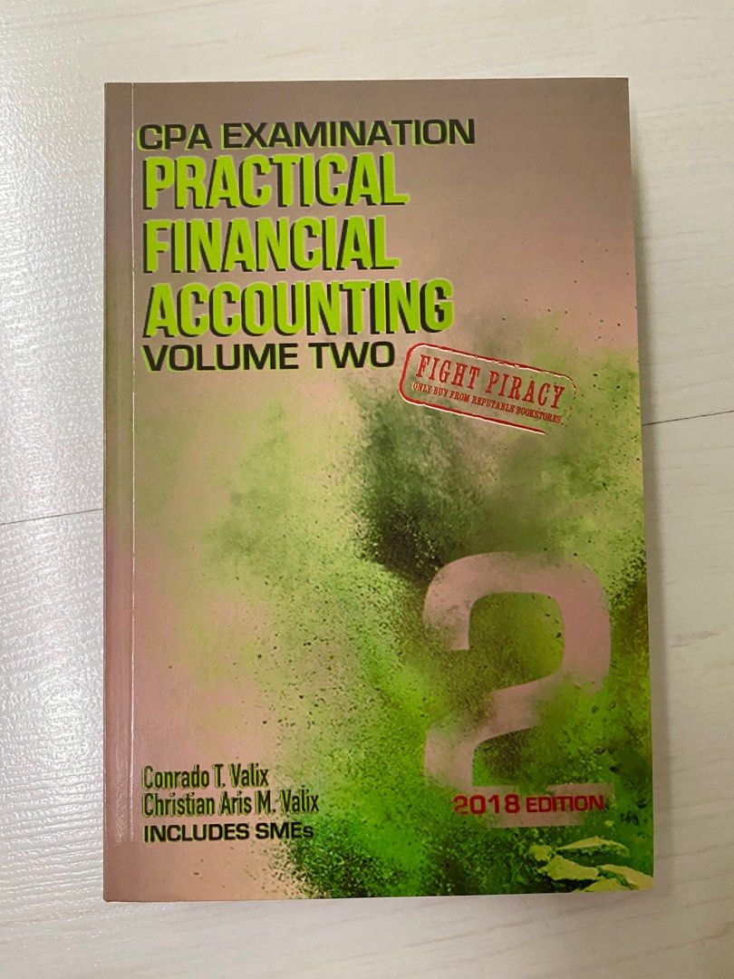 Practical Financial Accounting Volume 2 by Valis (2018 Edition ...
