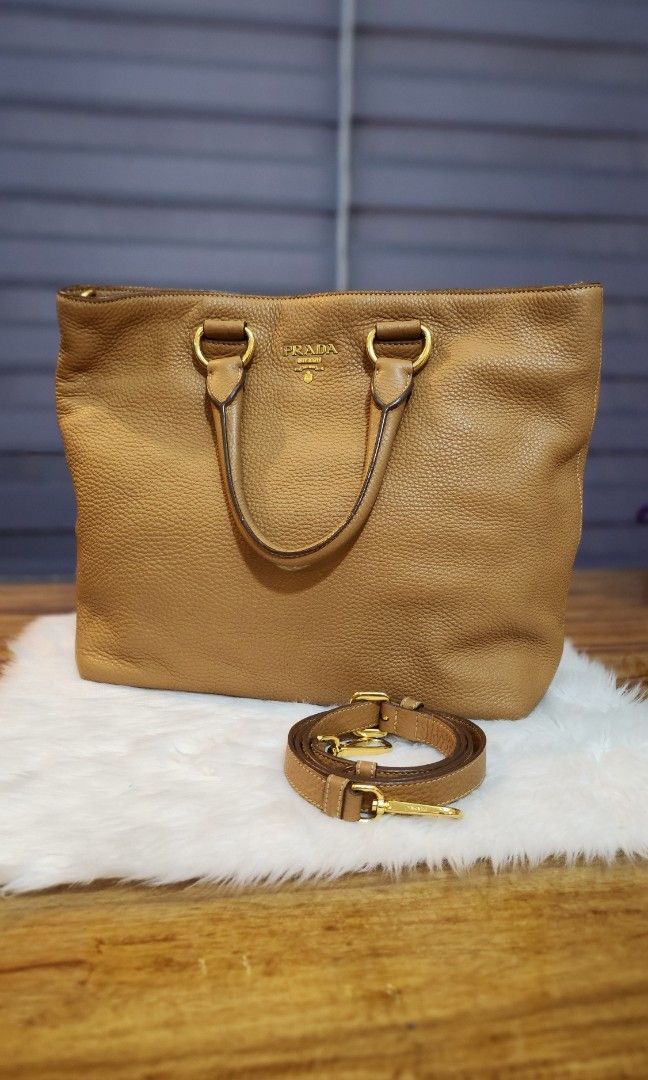 Tan on sale prada crossbody