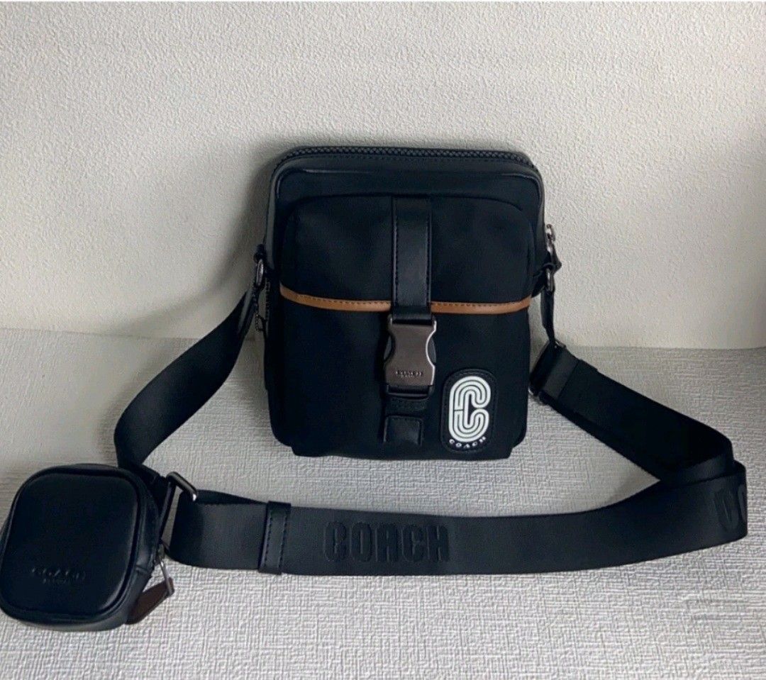 Preorder coach C9836 Max men crossbody Sling Bag with small pouch