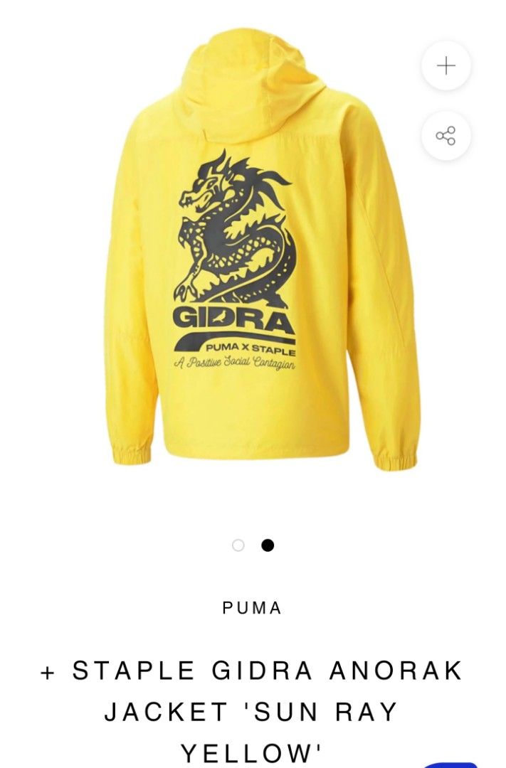 Puma x Staple Gidra Anorak Jacket Men s Fashion Coats Jackets